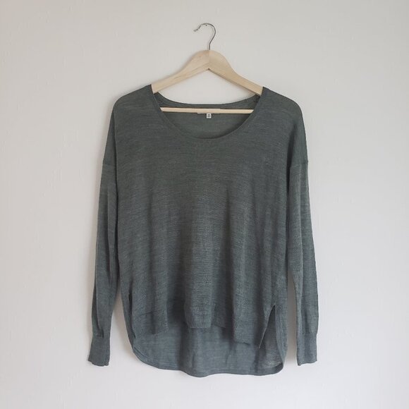 Madewell Merino Wool Long Sleeve Sweater - Picture 1 of 8